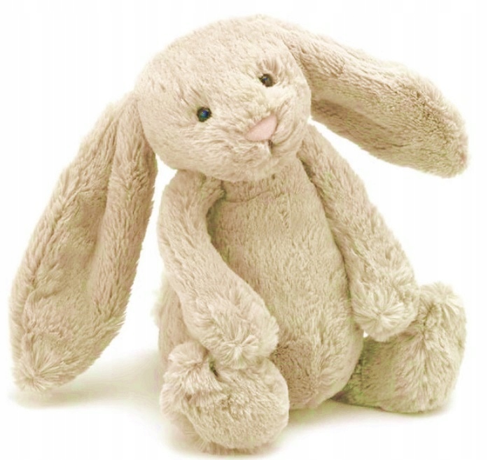 

Maskotka Pluszak Królik Bunny Szary Beż XL 35 cm