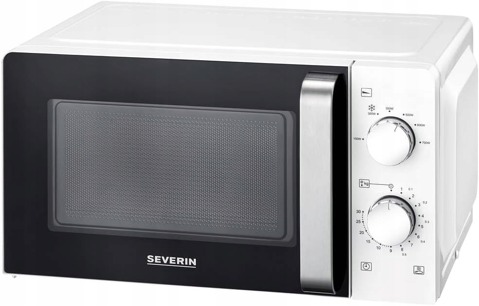 Mikrofalówka 17L 800W Manualna Timer Rozmrażanie Talerz Obrotowy