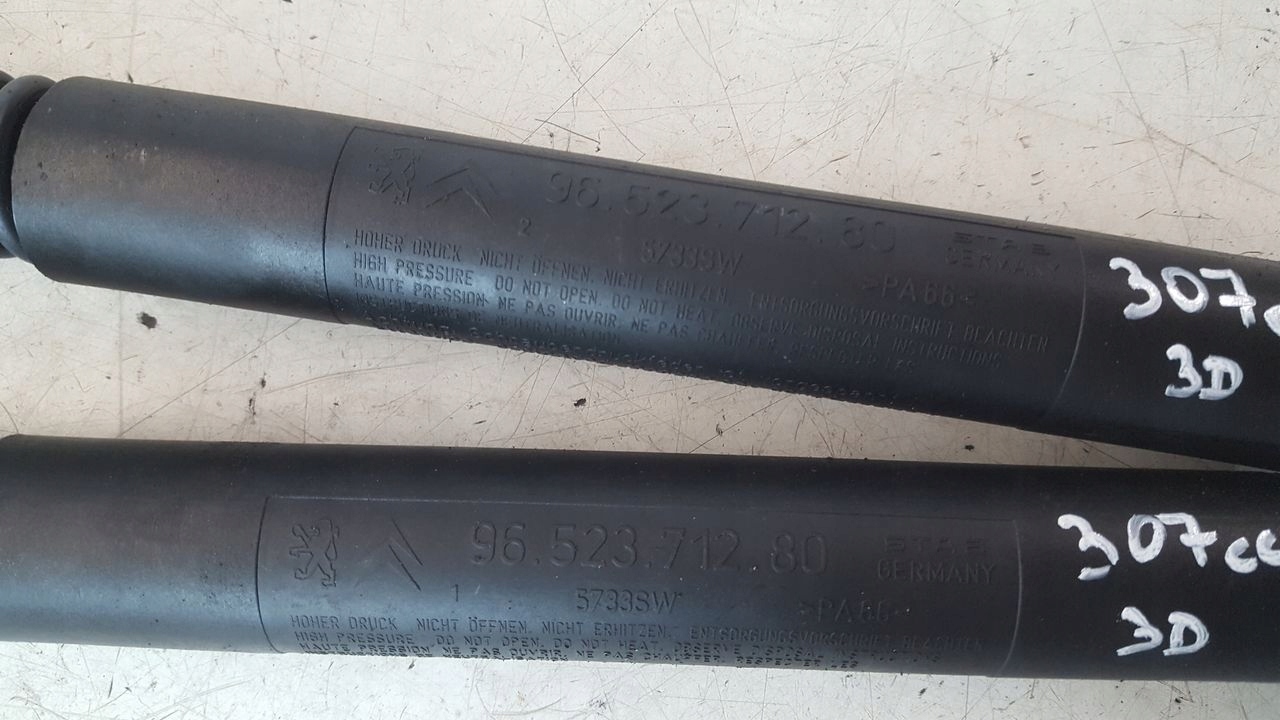 Dämpfer heckklappe heck Peugeot 307CC