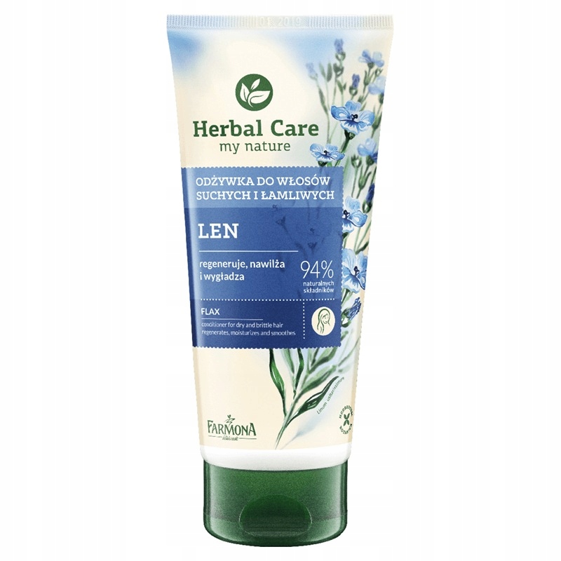 

Herbal Care Odżywka d Włosów Suchych Łamliwych Len