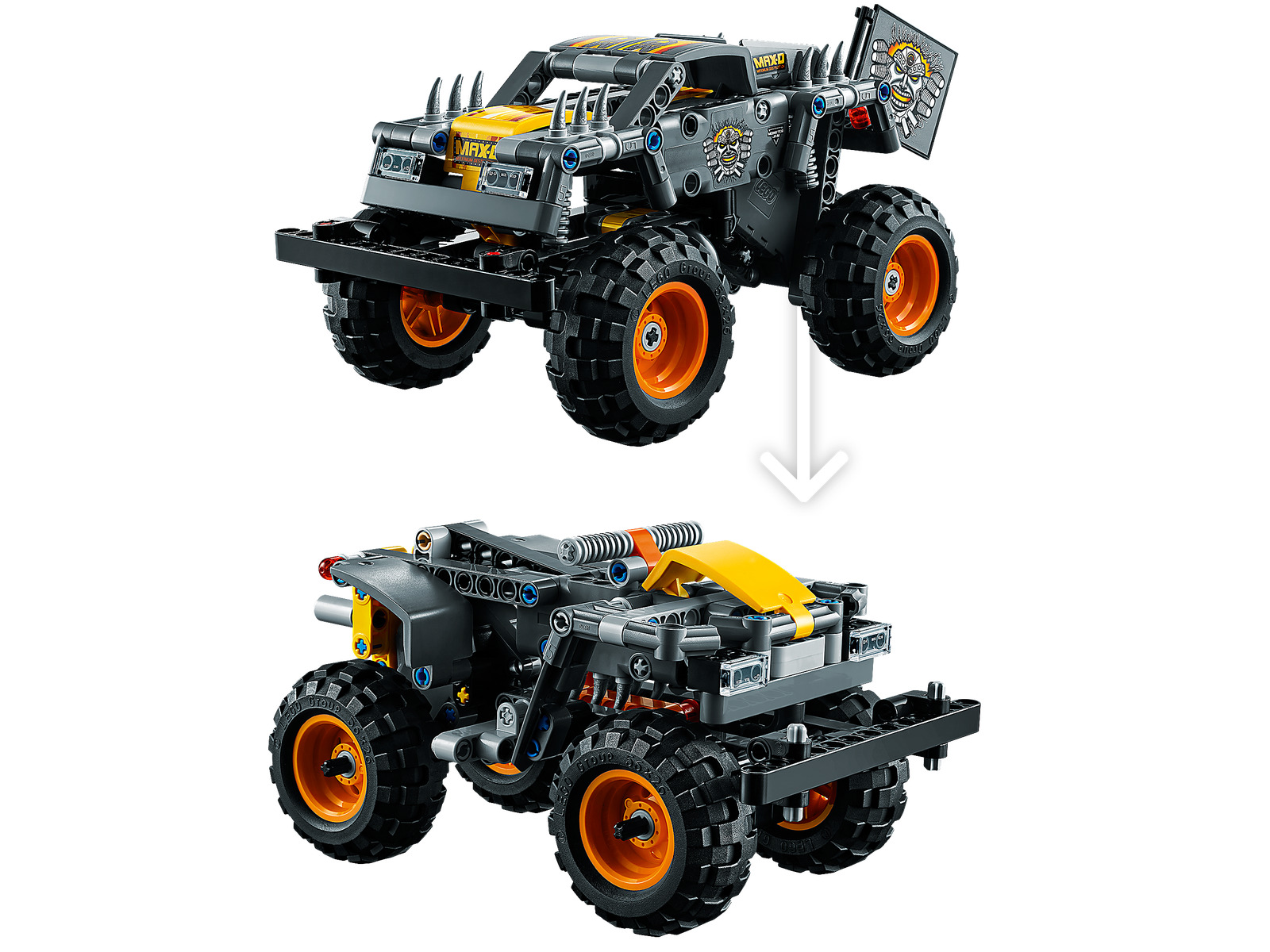 LEGO 42119 Technic Monster Jam Max-D Marka LEGO