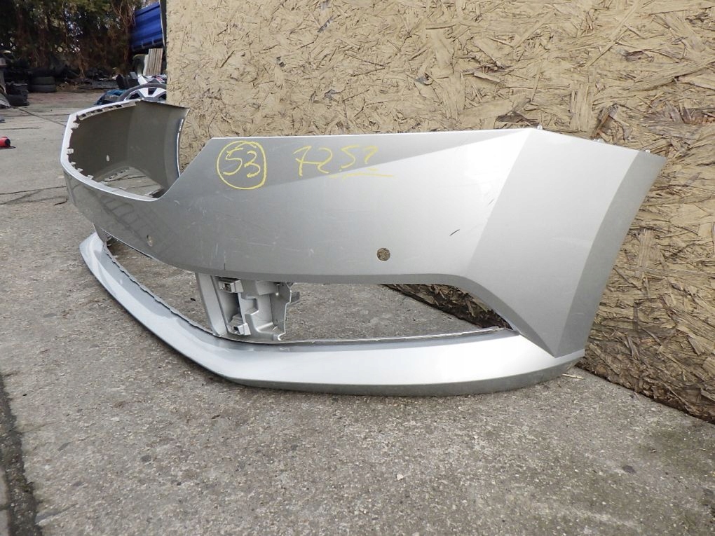 SKODA FABIA III 3 6V0 LIFT 18- front bumper