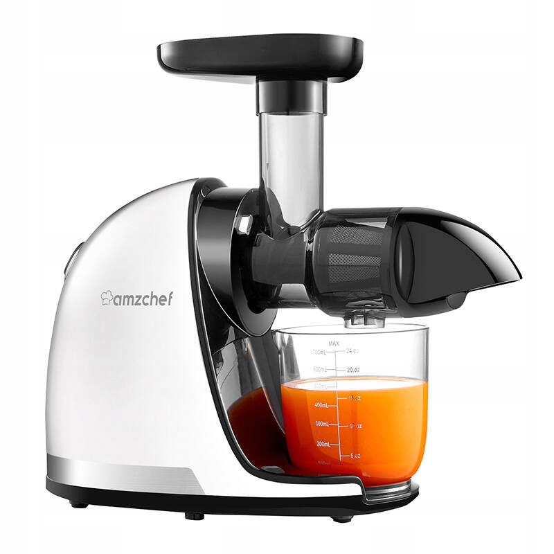 Pomalý odšťavňovač Amzchef 1501-WT (bílý)