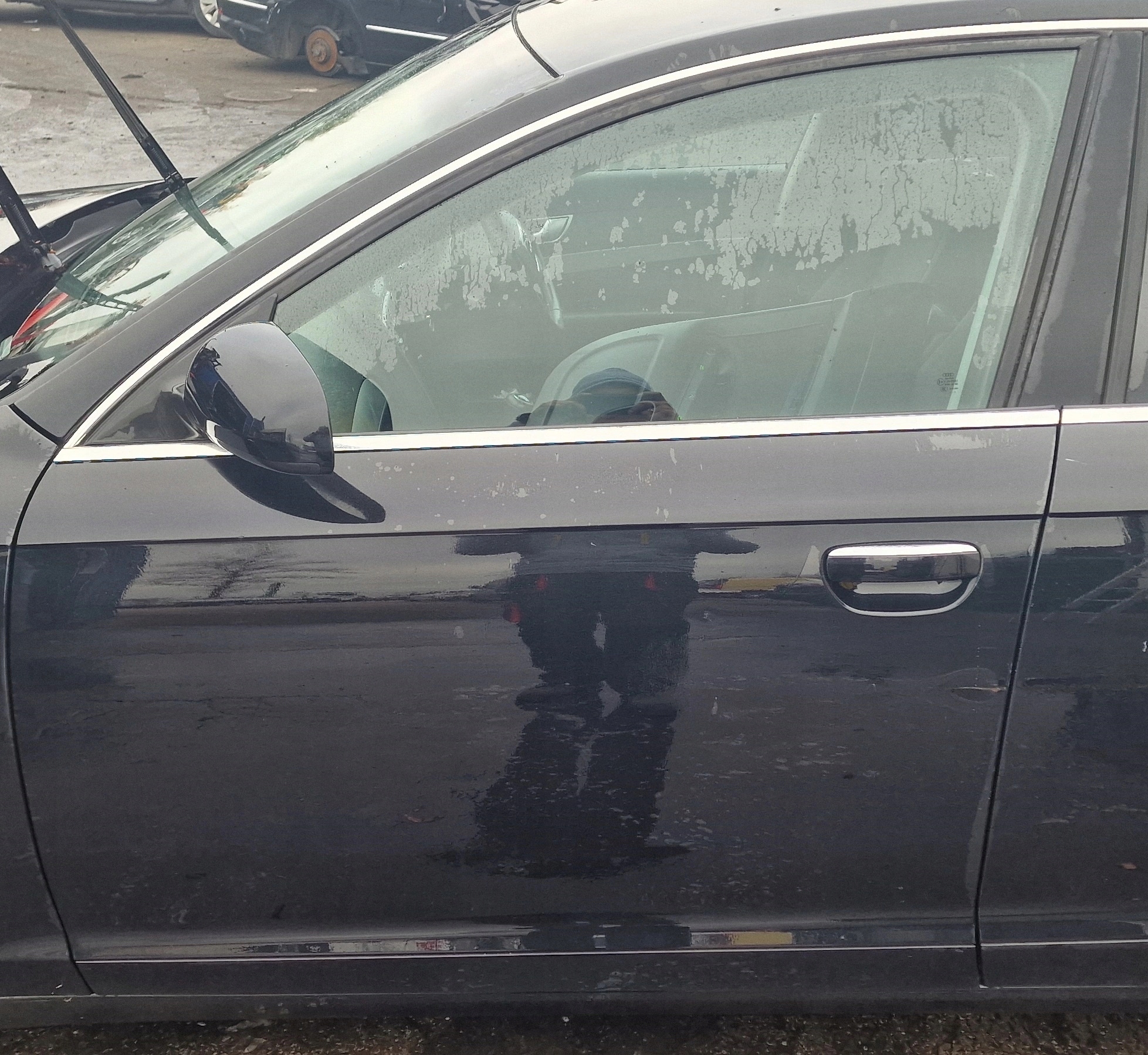 ДВЕРИ СЛЕВА ПЕРЕД СПЕРЕДИ AUDI A6 C6f0 Lz9y UK