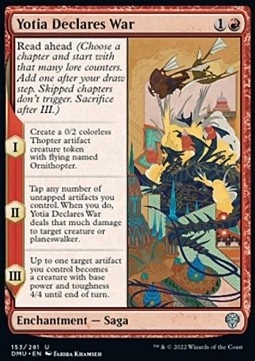 Yotia Declares War Dominaria United