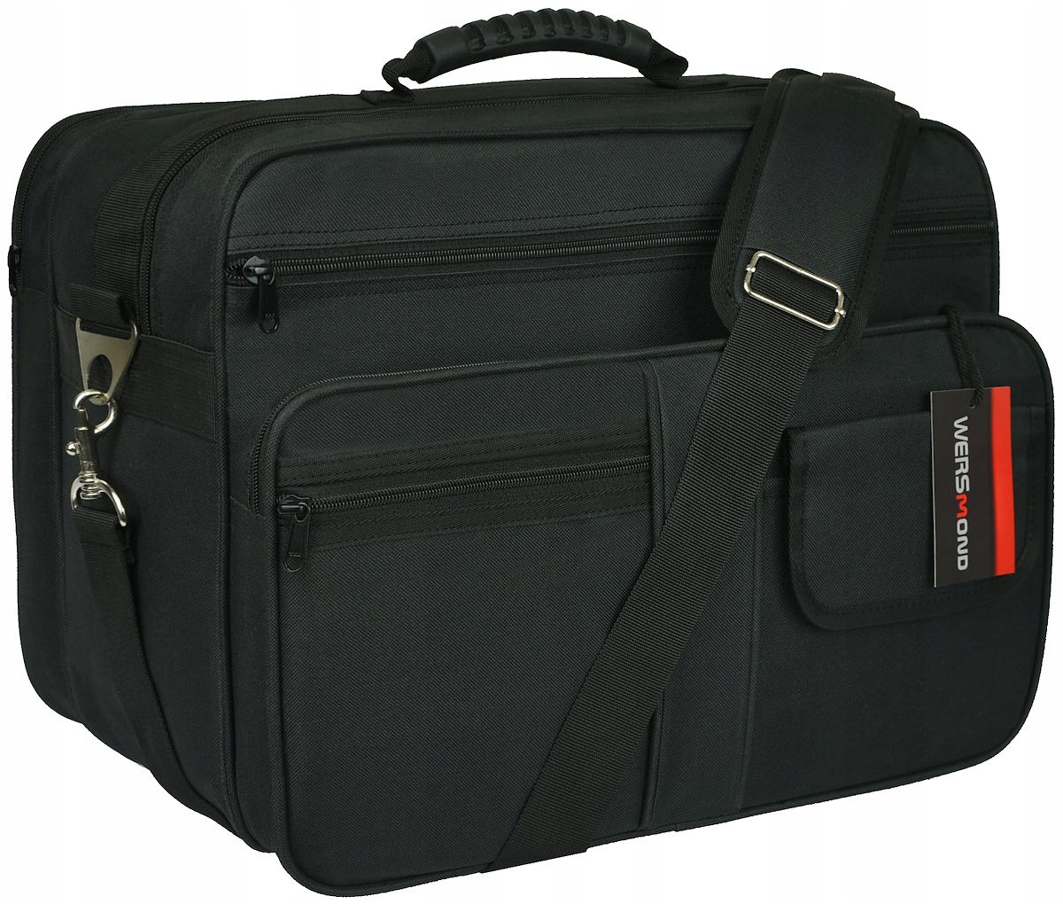 Duża Torba Męska Teczka na ramię Bagaż do Pracy