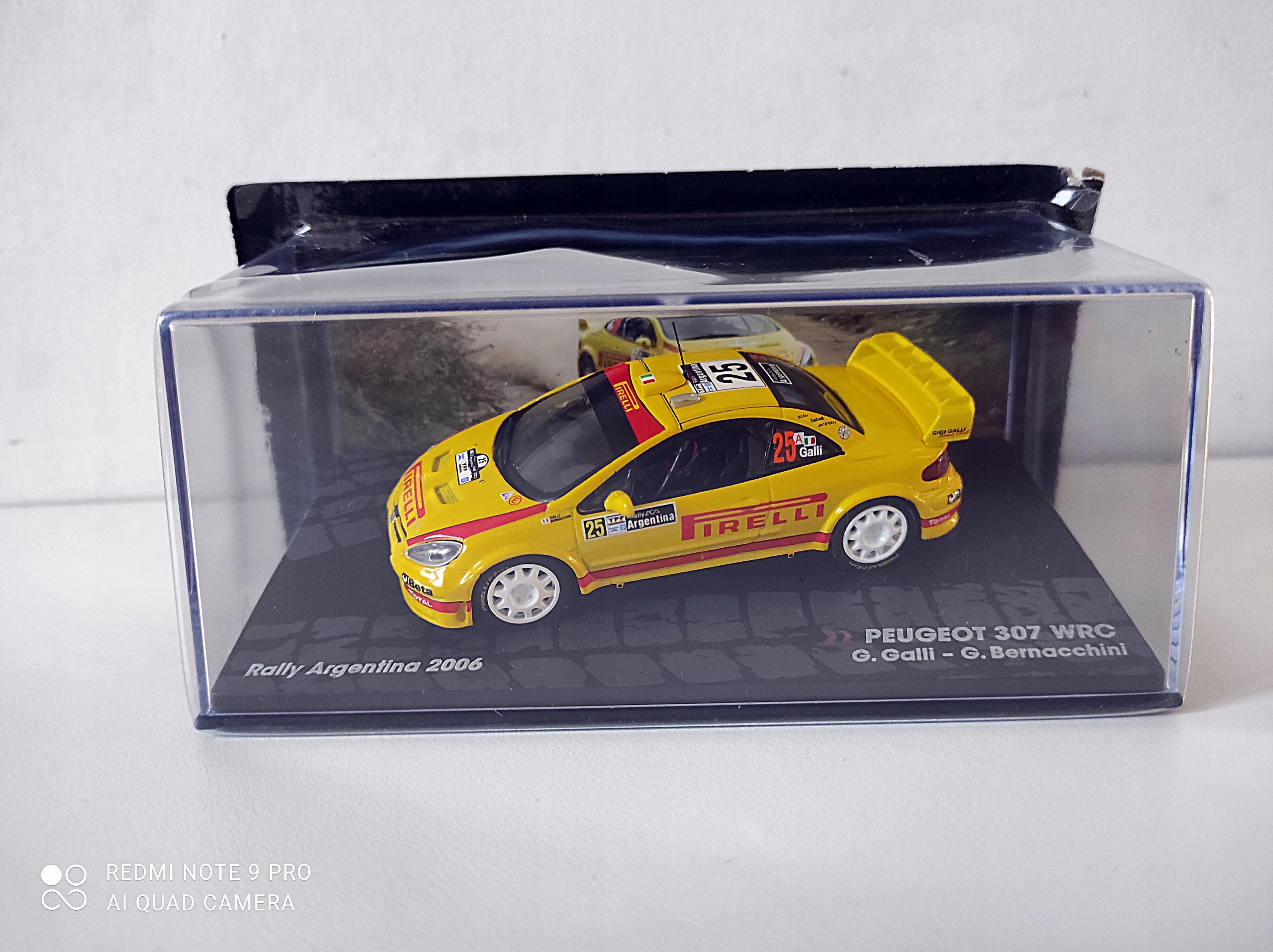 Peugeot 307 Wrc 2006r Rally Argentina G.Galli G.Bernacchini 1:43