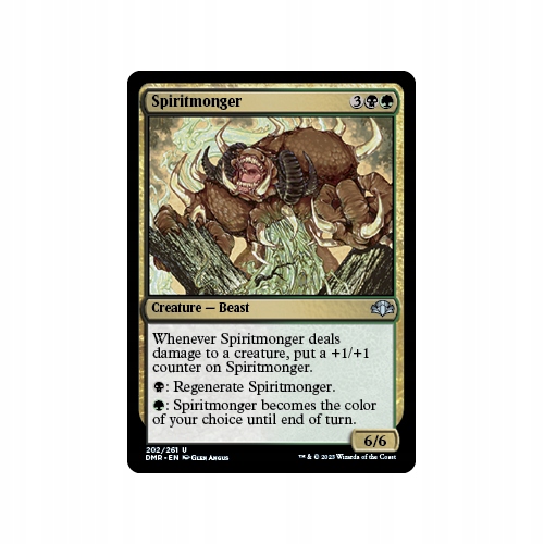 Mtg 2x Spiritmonger (u)