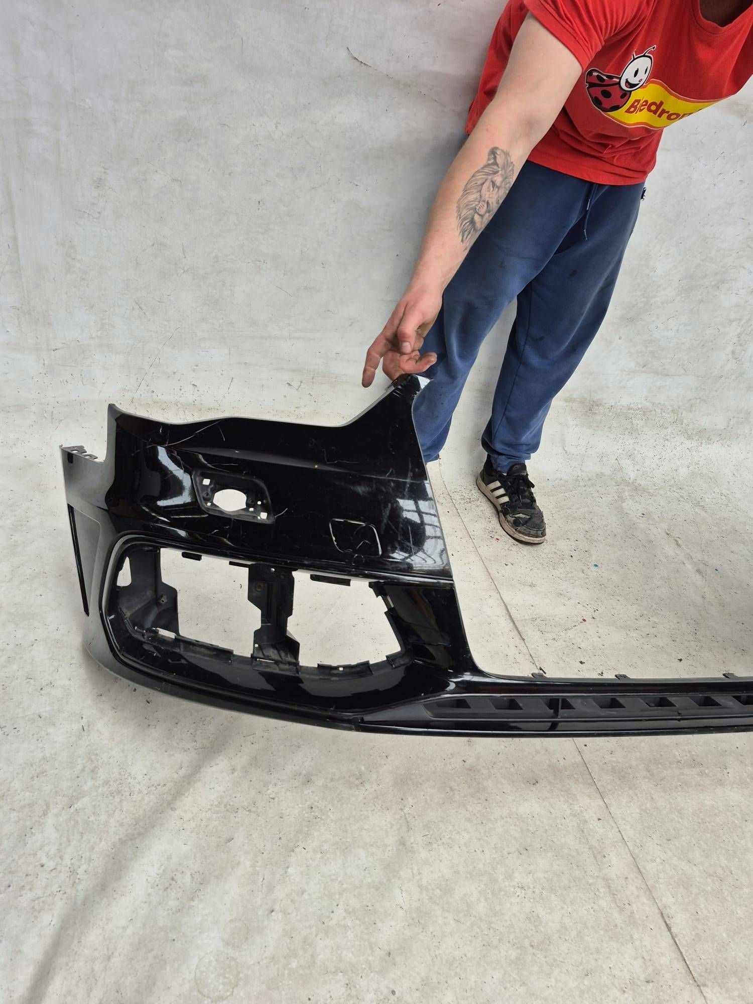 AUDI A3 S3 8V3 13-16 S-LINE bumper front front SPR 8V3807437F