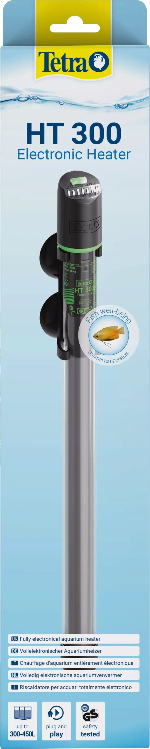 Levně Tetra Ht Akvarijní topítko Ht 300 topítko 300W s regulací teploty 19-31