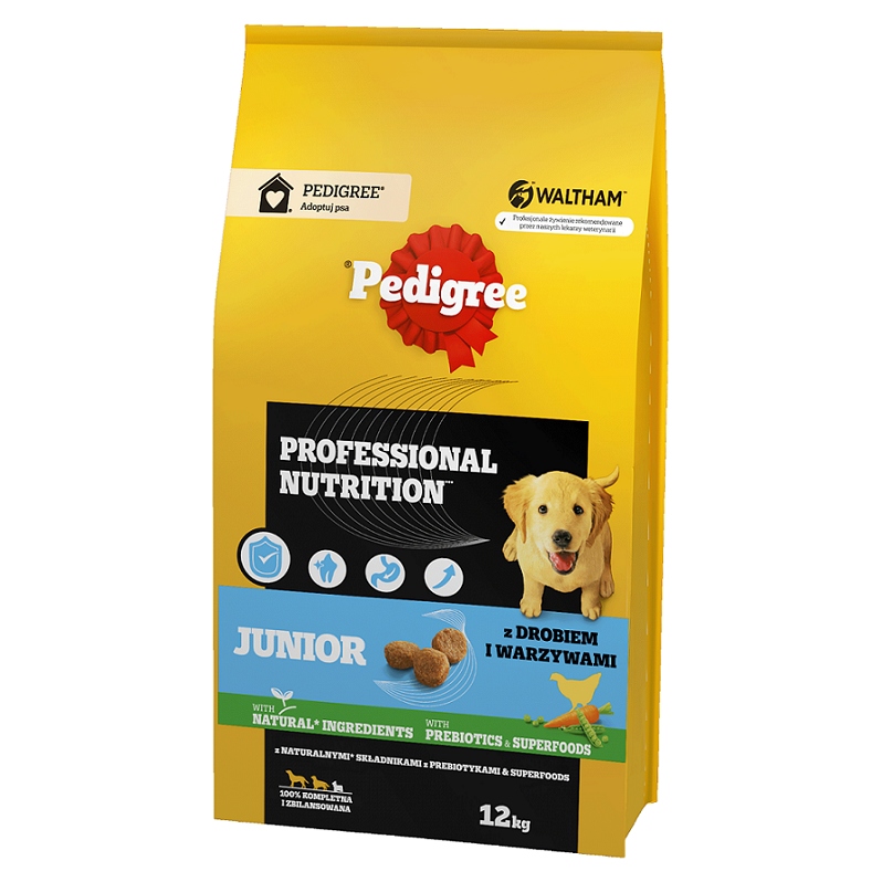 Levně Pedigree Professional Nutrition Junior Suché Krmivo 12 kg