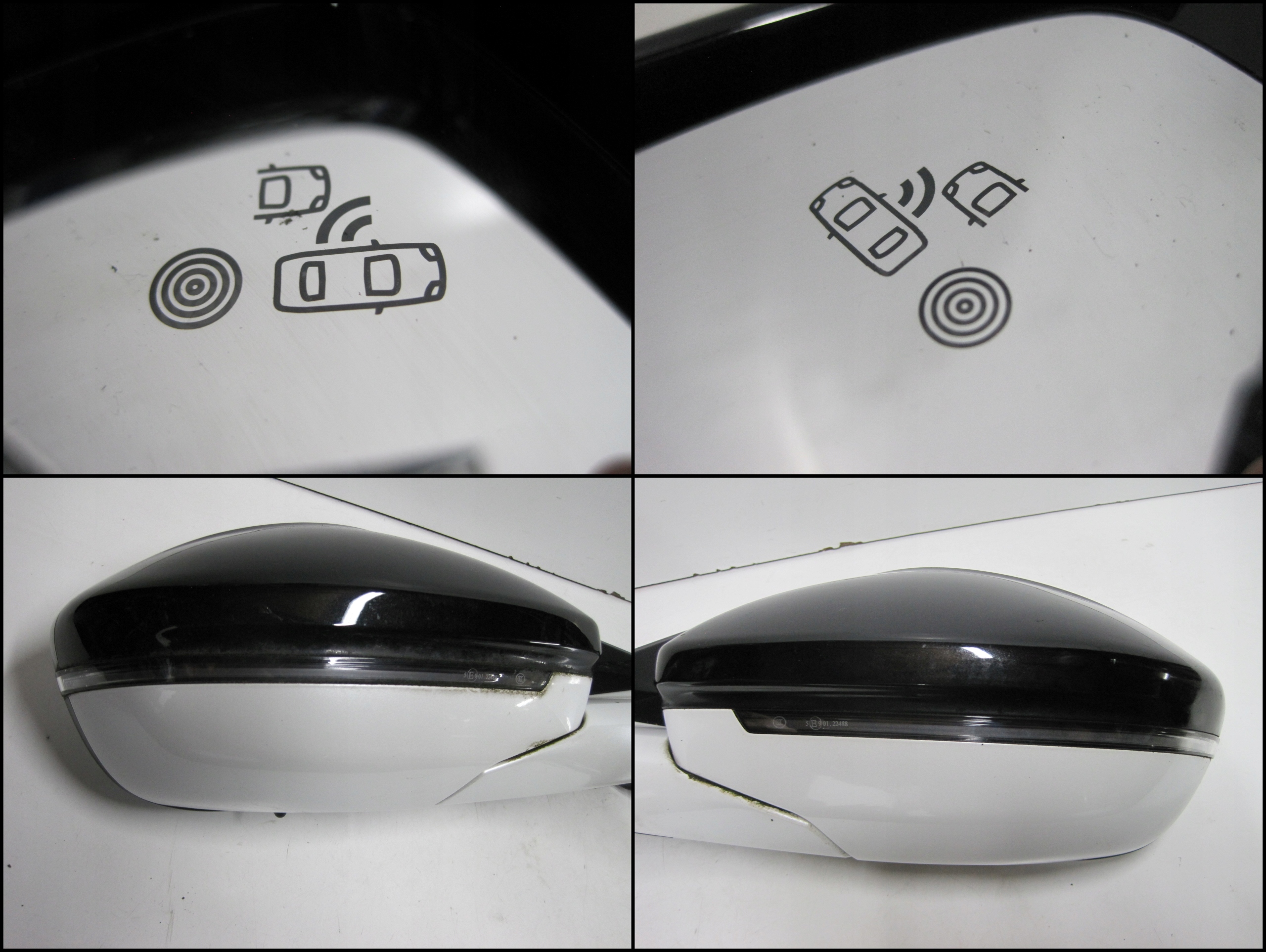 mirror mirrors left right CITROEN DS9 22R