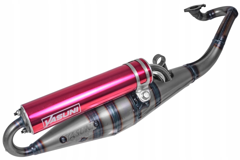 Výfuk Yasuni Z Aluminium Red, Aprilia Sonic, Rally, Scarabeo Beta Ark