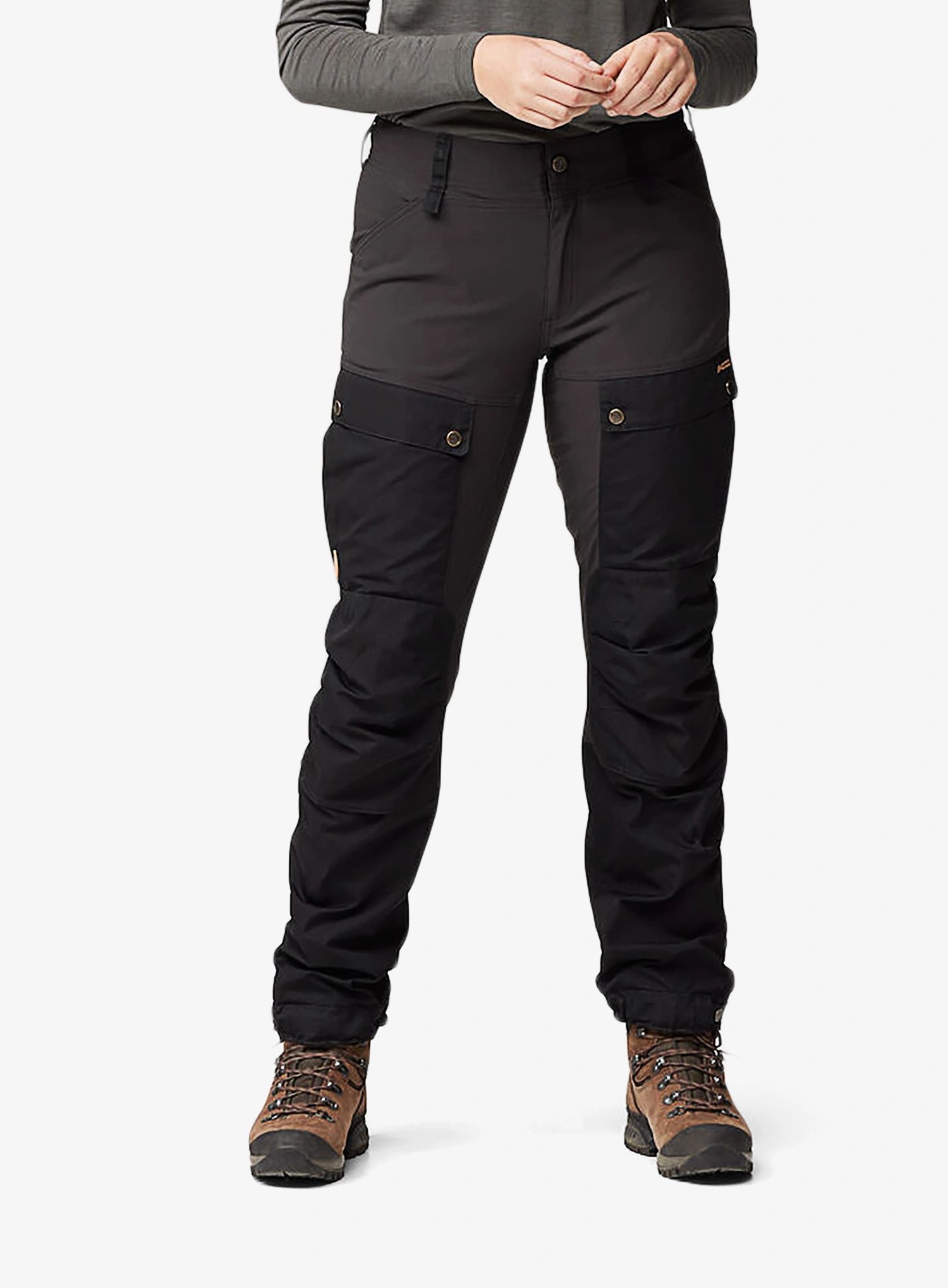Dámské turistické kalhoty Fjallraven Keb Trousers černá 42 (XL)