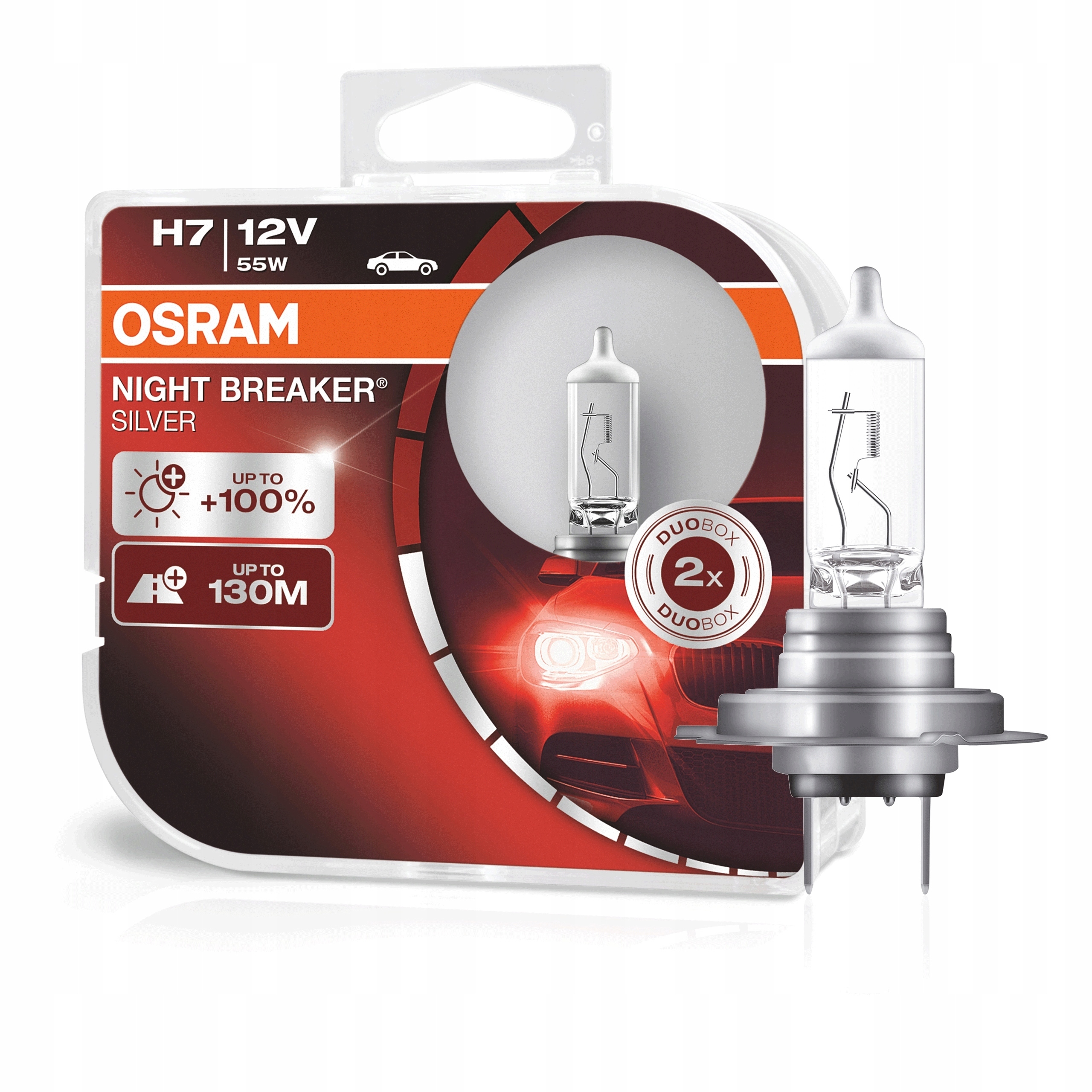 

Osram H7 Night Breaker Silver +100% Duo