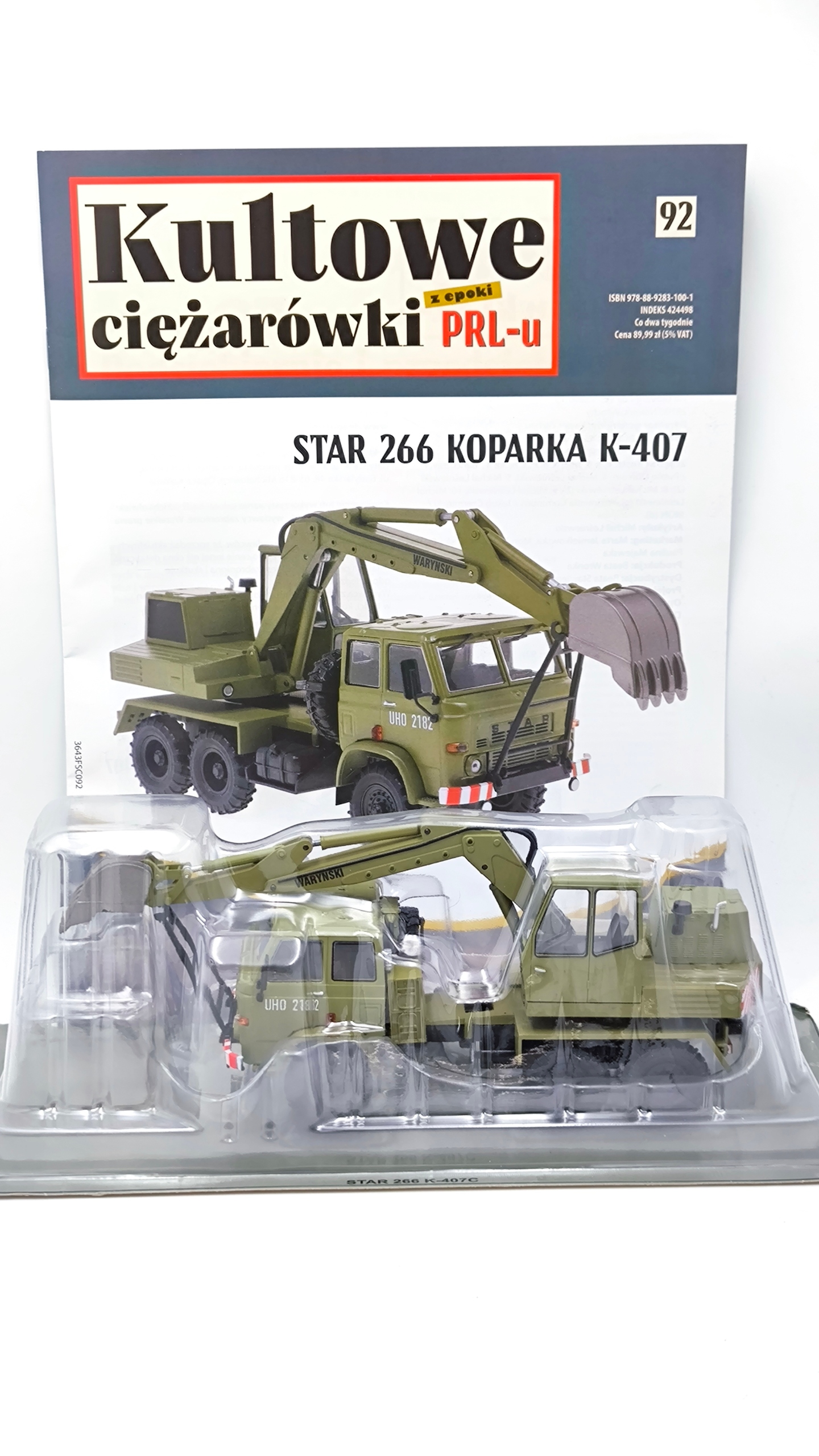 Star 266 K-407 Bagr Kultovní náklaďáky 1:43 DeAgostini #92