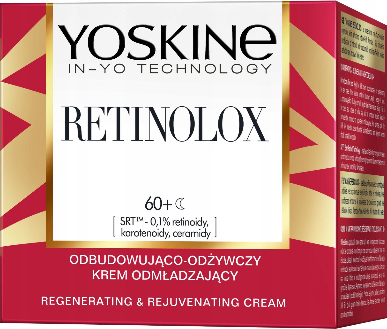 Yoskine Retinolox Obnovující A Vyživující Omlazující Noční Krém 60+
