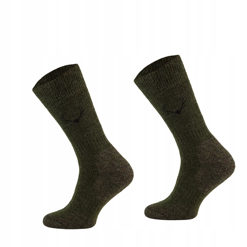 Skarpety Myśliwskie Wojskowe Comodo Deer Jager SMG1 Merino Khaki 39-42