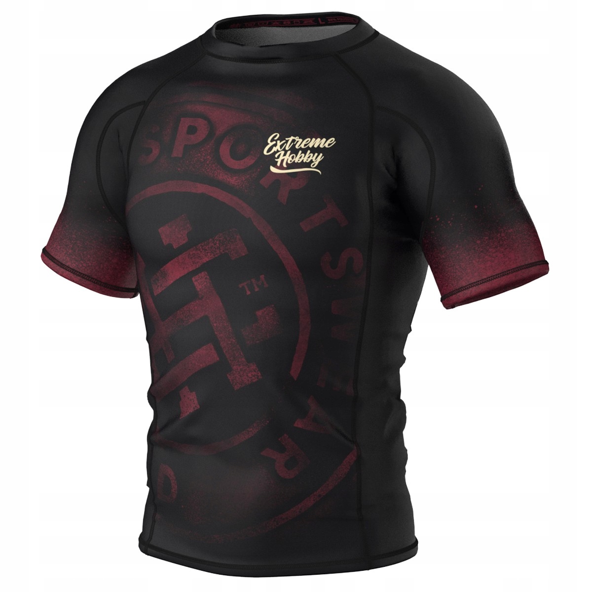 Koszulka Sportowa Treningowa Męska Rashguard na siłownię BADGE 2XL