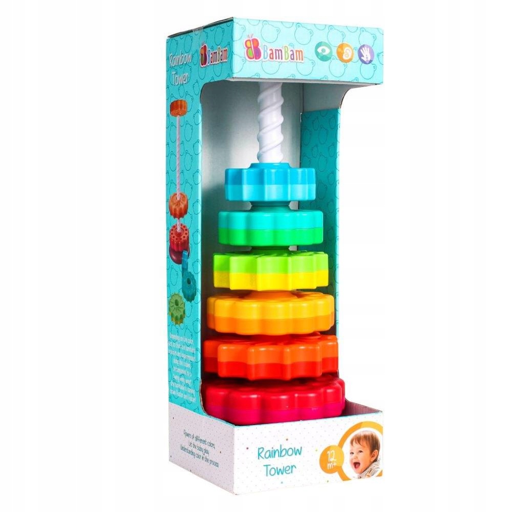 PIRAMIS SZIVÁRVÁNY SPIRÁL. BAM BAM 459613