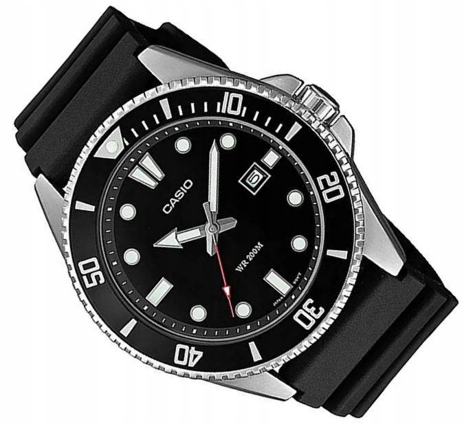 Pánské Ocelové Hodinky Casio Diver MDV-107-1A1VEF