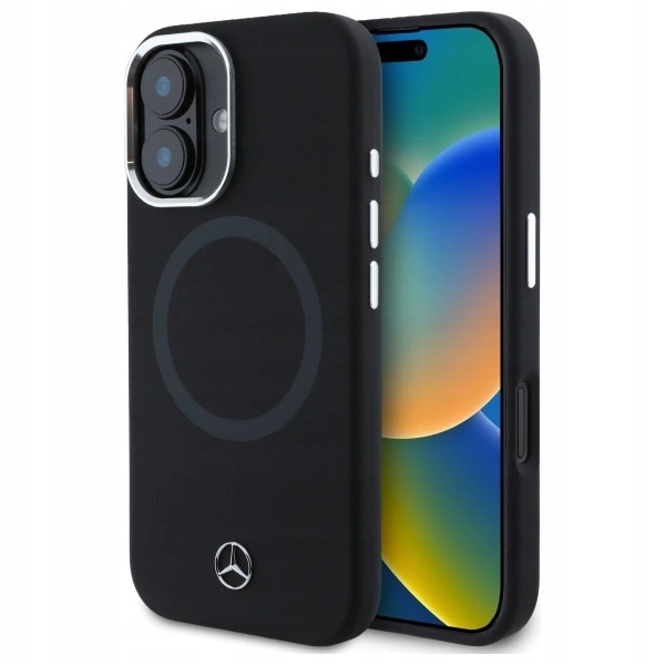 Mercedes MEHMP16S23SUTTK iPhone 16 6.1" černý/black hardcase Silicone To