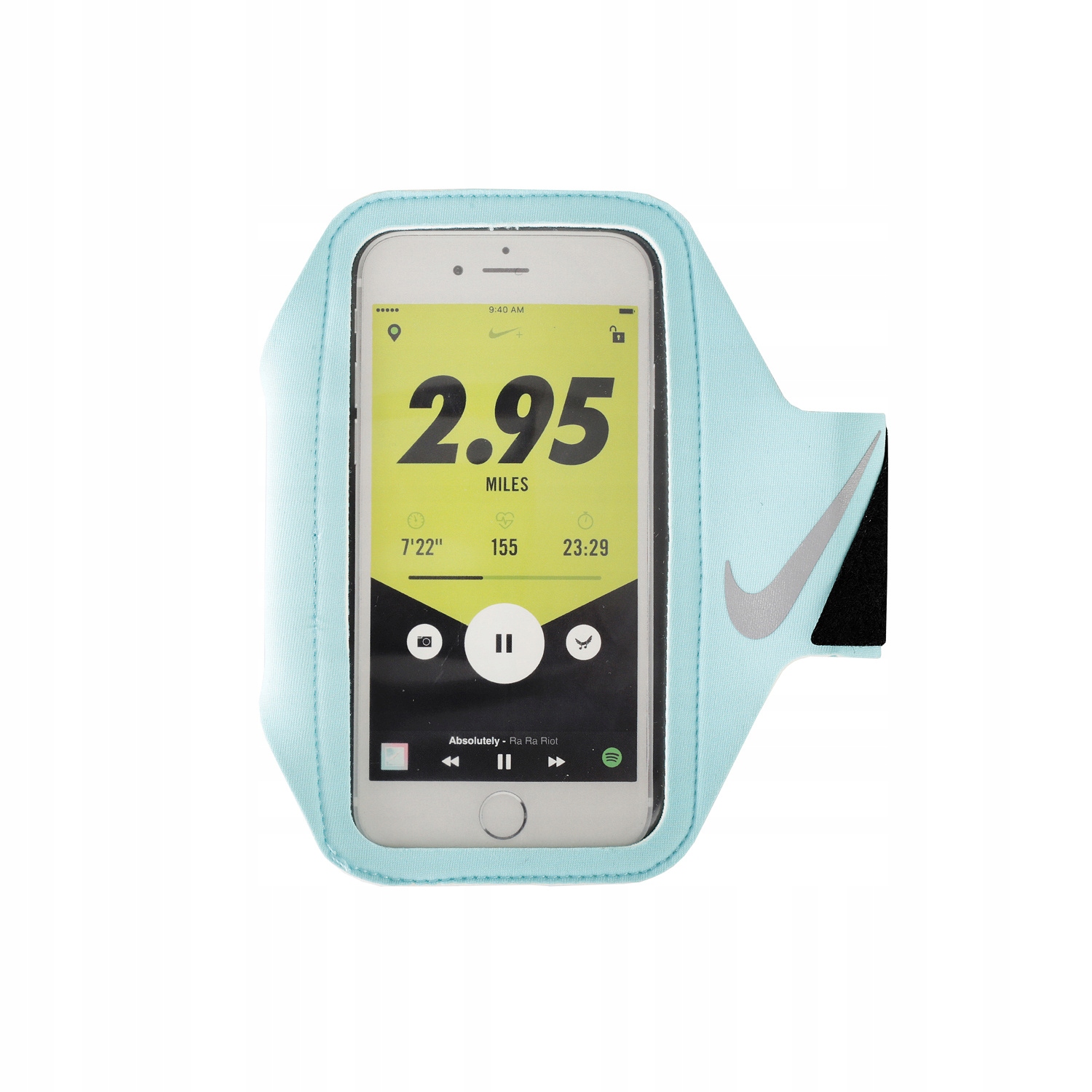 Pásek přes rameno Nike Arm Band zelený