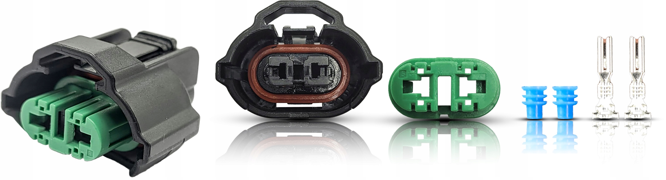 РОЗ'ЄМ ЗАЩІПКА 2-ПІНИ-КОНТАКТИ ПРОТИТУМАНКИ TOYOTA LEXUS H8 H11