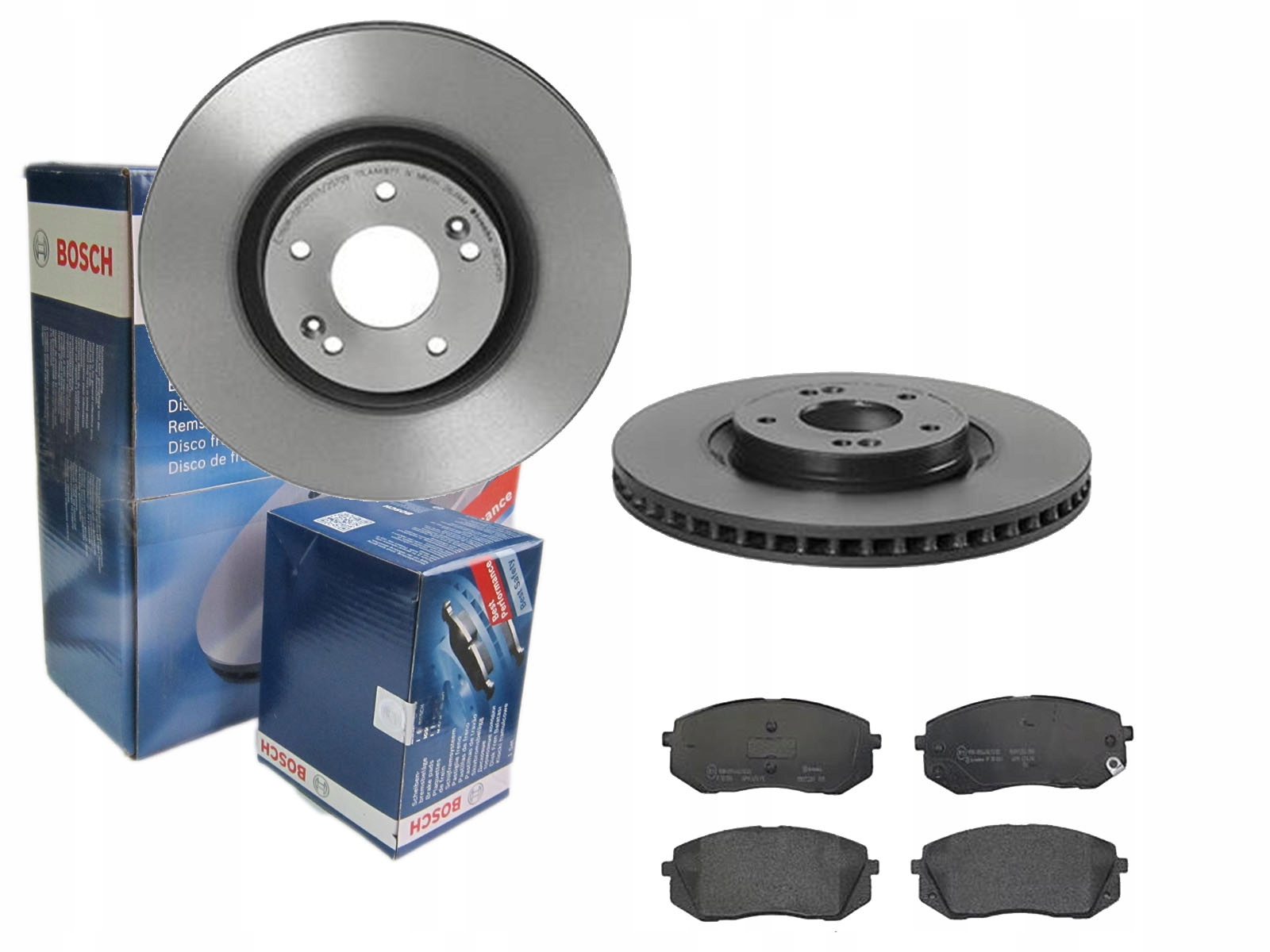 Диски колодки BOSCH передні для HYUNDAI I40 IX35 320MM
