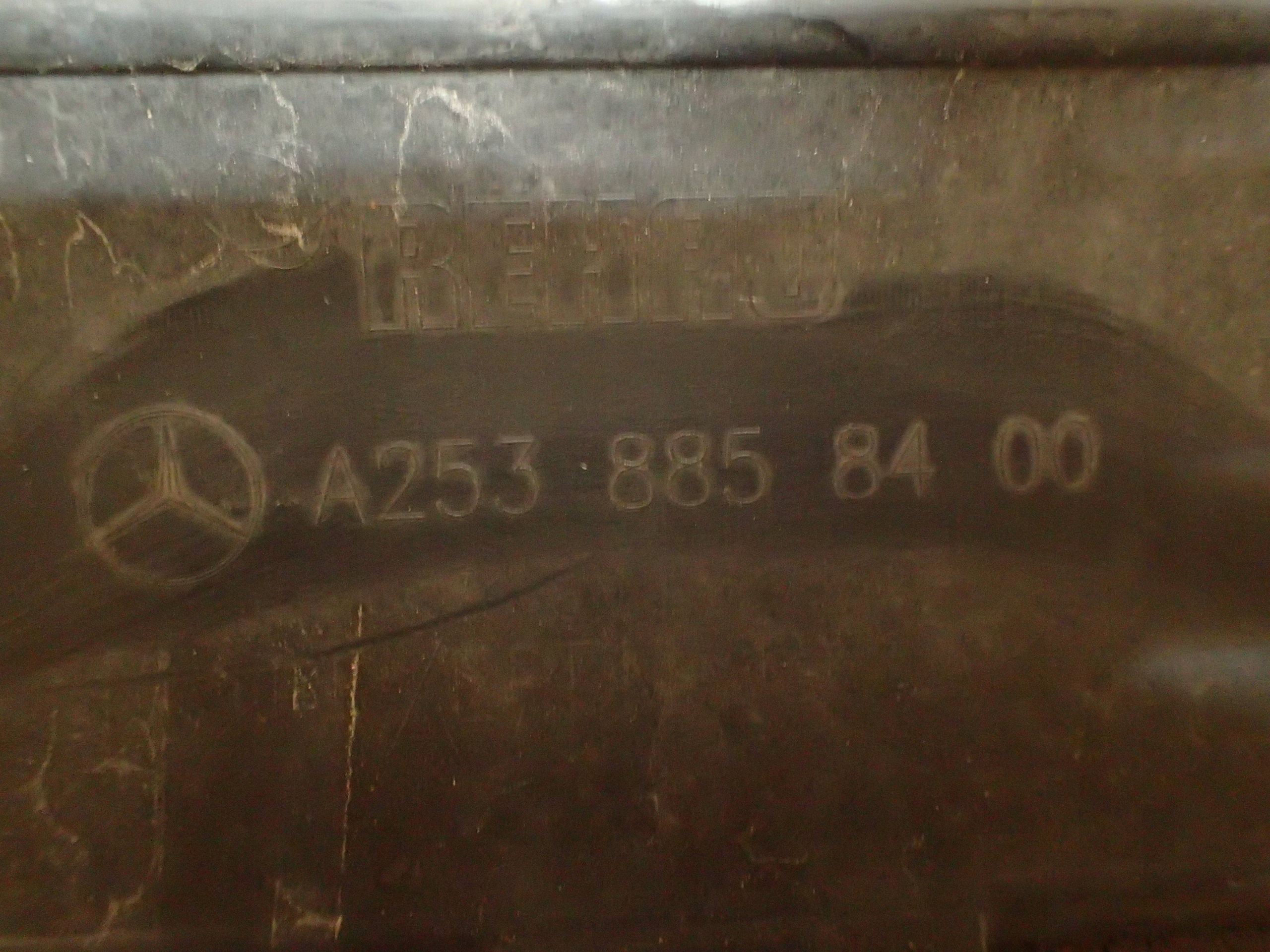 STOSSSTANGE HECK SPOILER MERCEDES GLC COUPE AMG W253 15