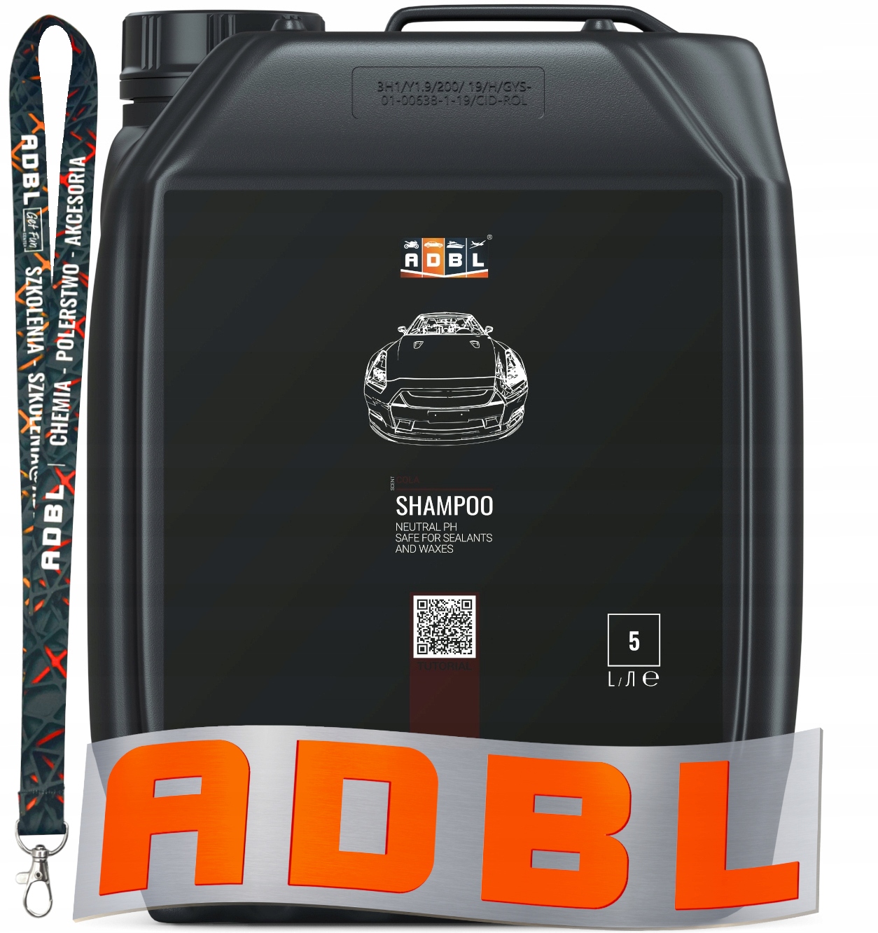 ADBL Shampoo Szampon Do Mycia Czyszczenia Samochodu Lakieru Cola 5L