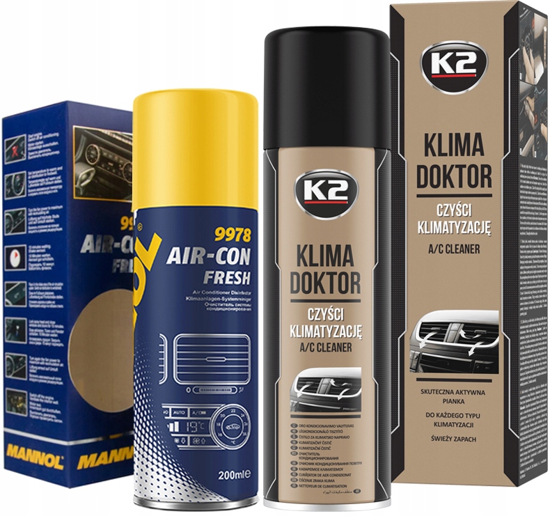 

K2 Mannol Zestaw Do Odgrzybiania Klimatyzacji