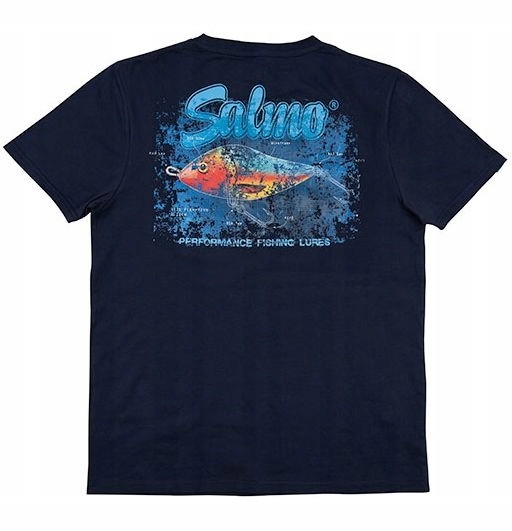 NA PREZENT KOSZULKA + CZAPKA WĘDKARSKA SALMO XXL Rozmiar XXL
