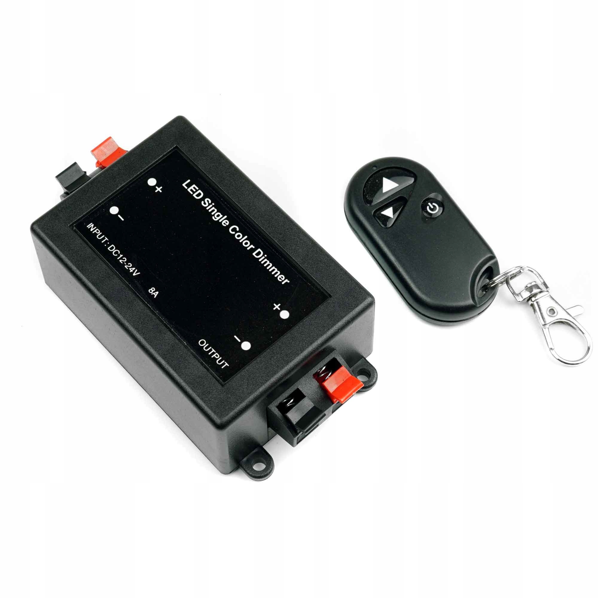 Ściemniacz LED Dimmer 12V-24V 8A 192W na pilota Typ sterownik