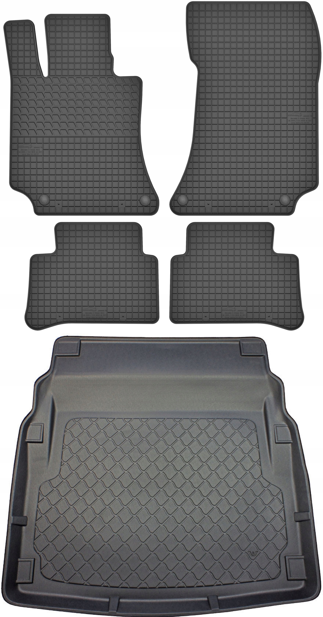 Mercedes E-Klasa W212 Sd 2009-2016 Koberce s rohožou