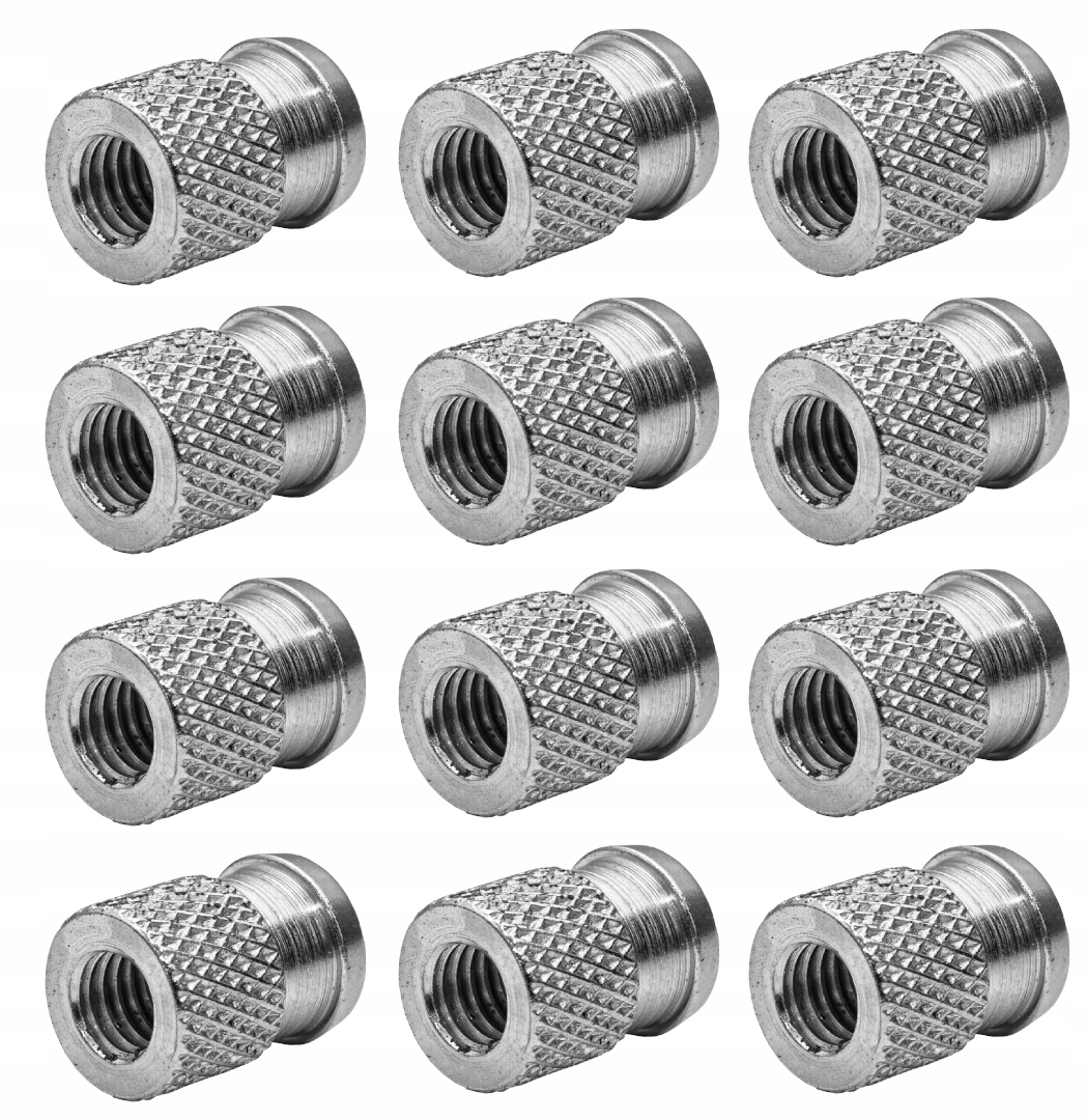 QBRICK SYSTEM inserty gwintowane M8 12 sztuk