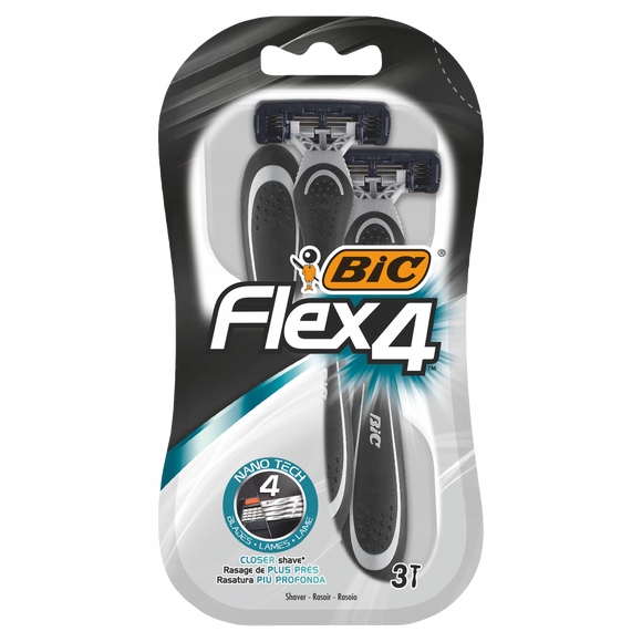 

Bic Flex 4 Comfort Maszynki Do Golenia Męskie 3 Sz