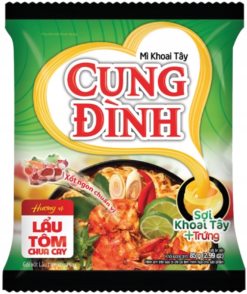 

Zupa Lau Tom Chua Cay smak krewetkowy pikantna 85g