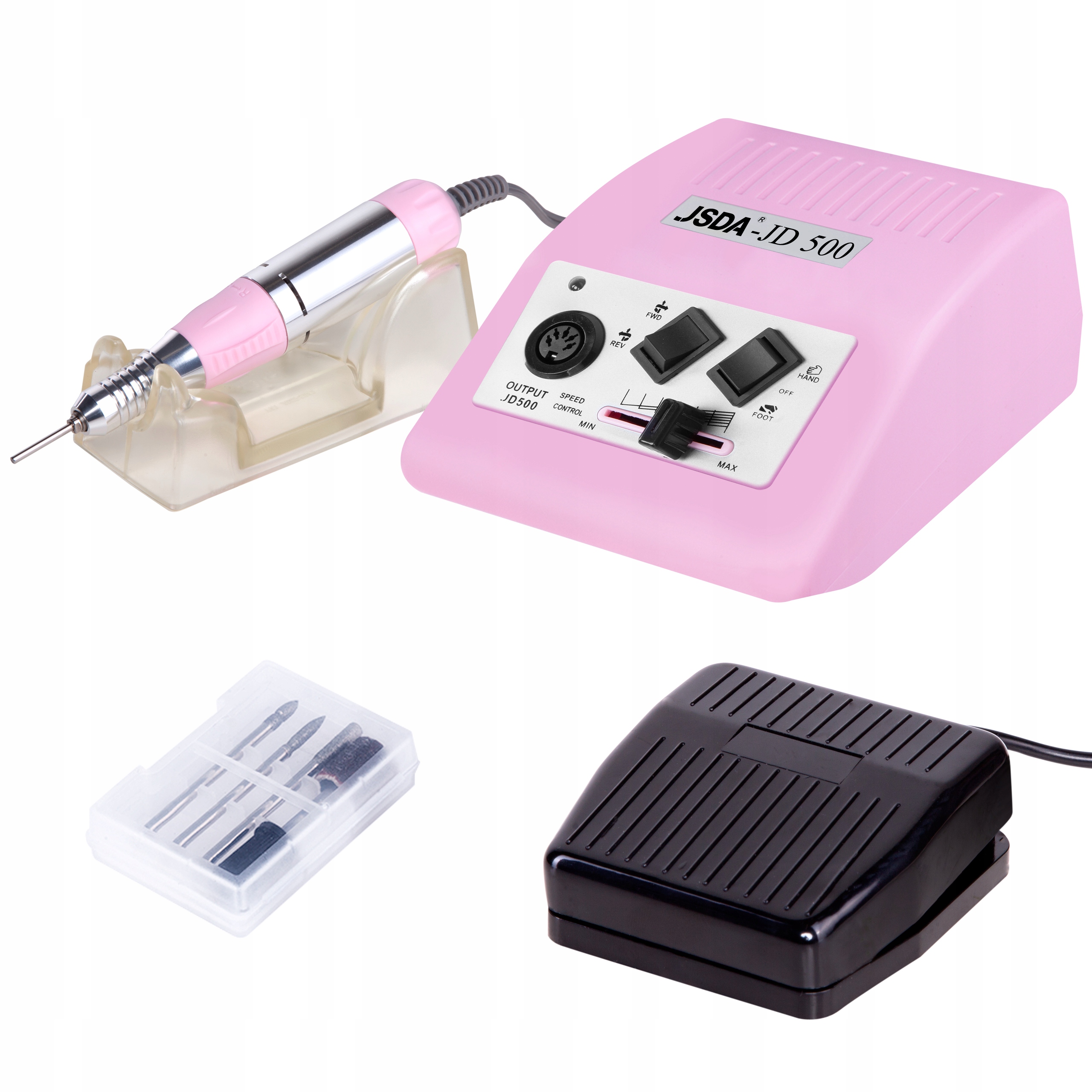 

Neonail Frezarka Jsda Nail Drill Jd 500 Różowa
