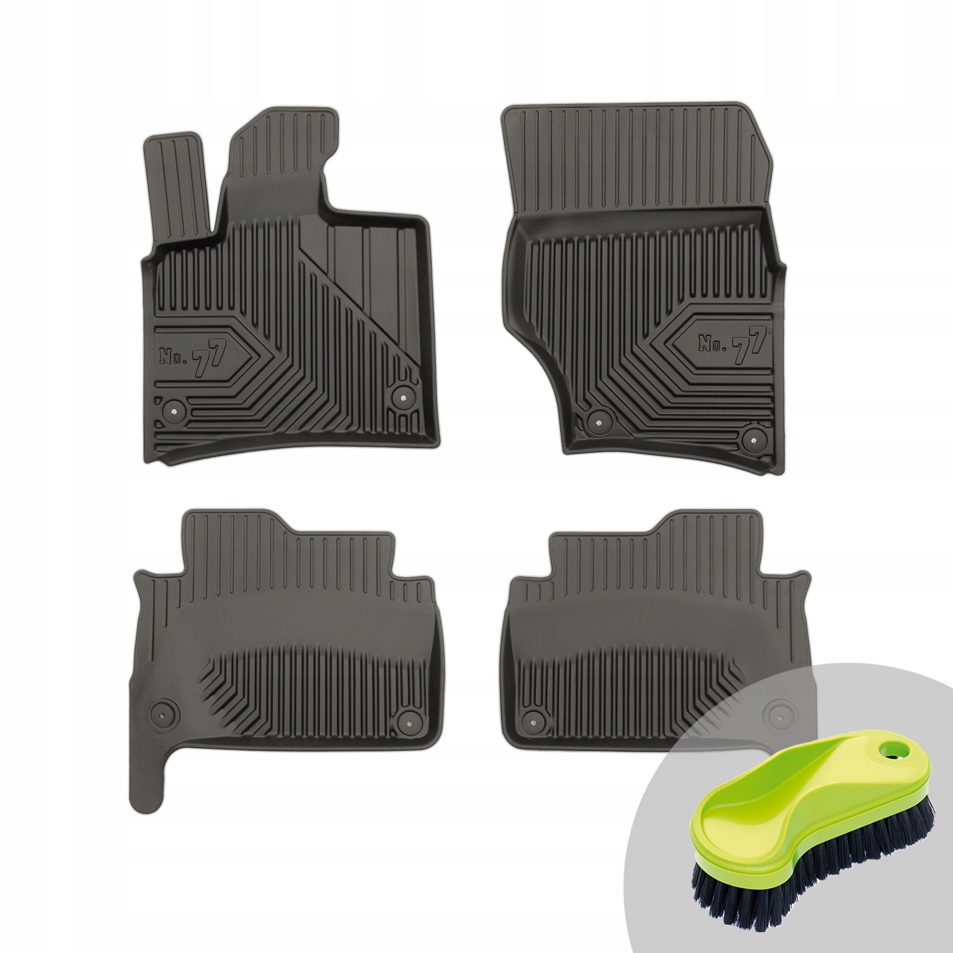 Frogum Koberce do auta pro Audi Q7 I 2005-2015 kartáč
