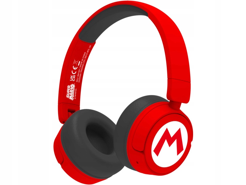Słuchawki nauszne Otl Mario M Czerwono-czarny
