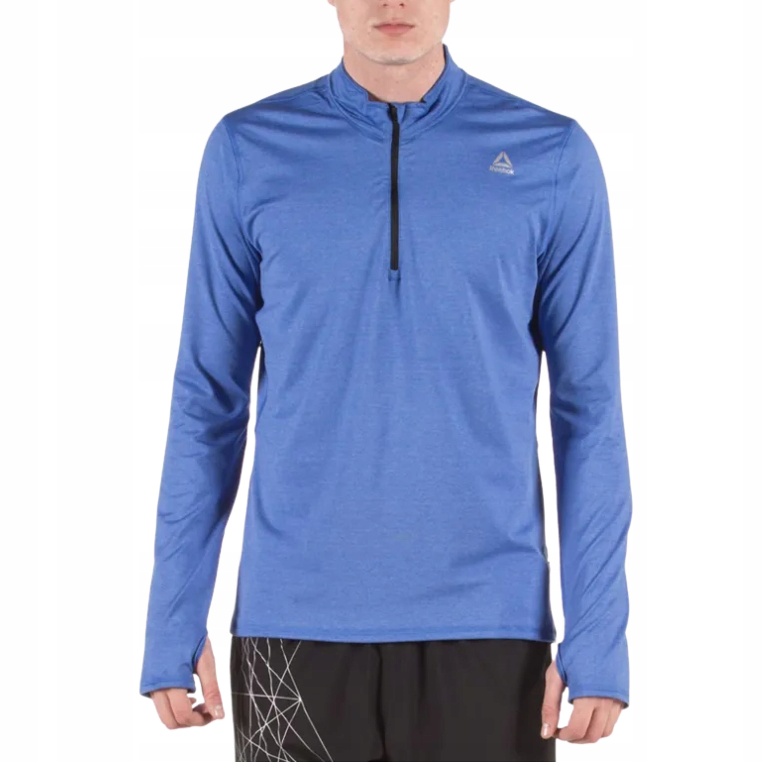 Męska bluzka treningowa Reebok Re Quarter Zip S