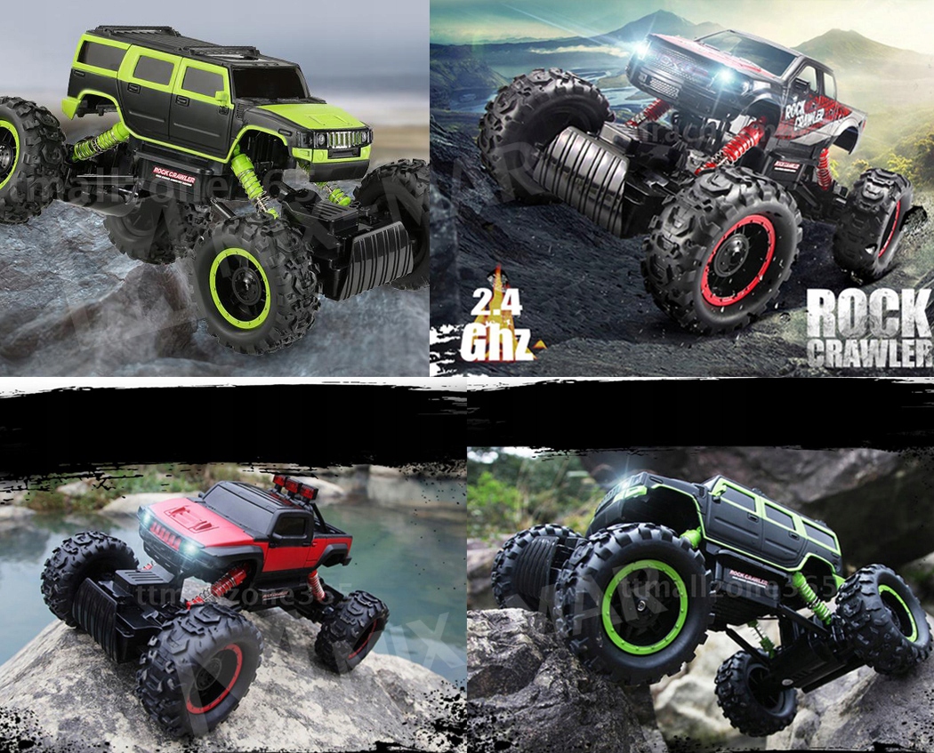 SAMOCHÓD STEROWANY Auto RC MoNsTeR 4x4 TERENOWY Kod producenta CRAWLER 4WD