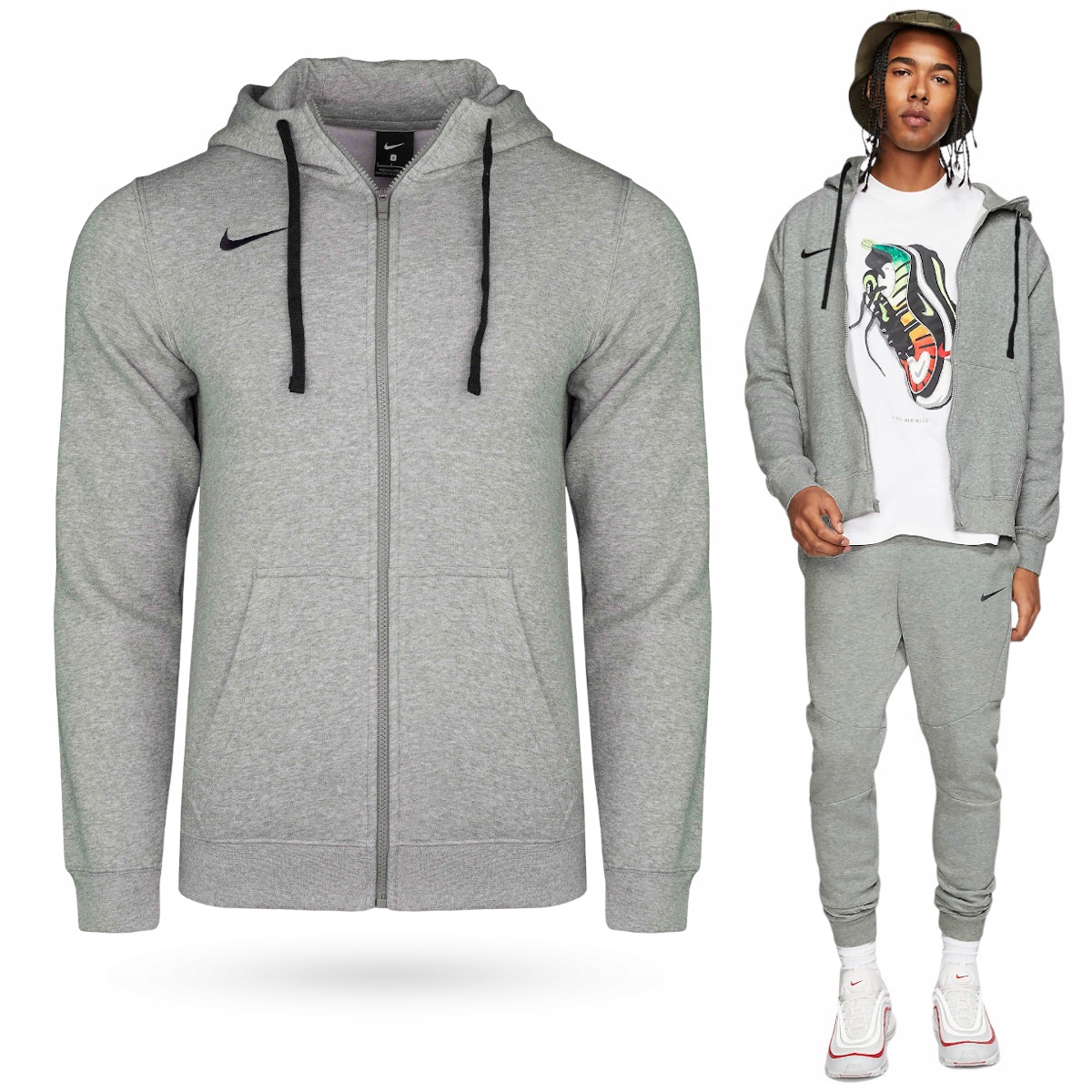 

Bluza Męska Nike Rozpinana Kaptur Bawełniana L