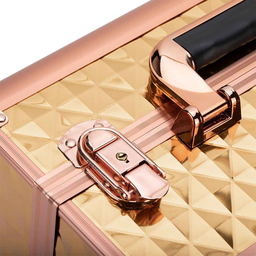 KUFEREK NA KOSMETYKI LAMPĘ KOSMETYCZNY WALIZKA L Marka Allepaznokcie