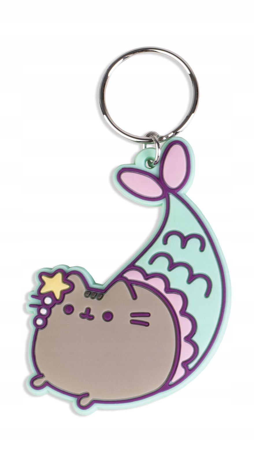 

Pusheen Syrenka Gumowy brelok do kluczy na prezent