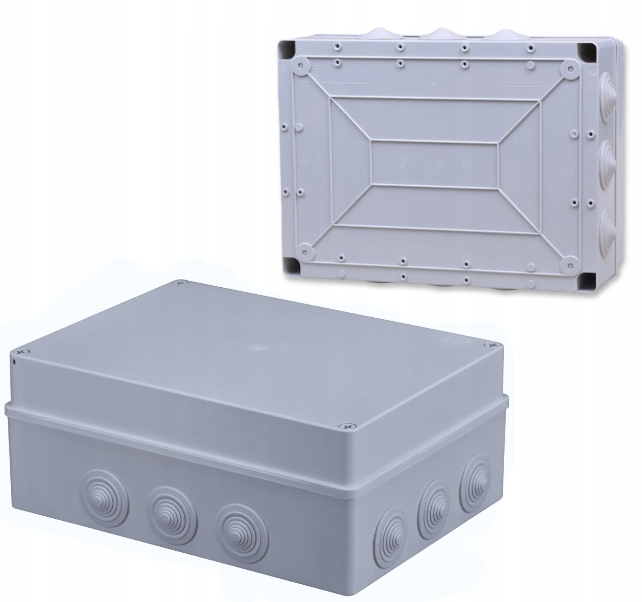 Hermetická Elektroinstalační Krabice Na Stěnu 300x220x120 mm IP65 s tlumiči 1 ks Pawbol