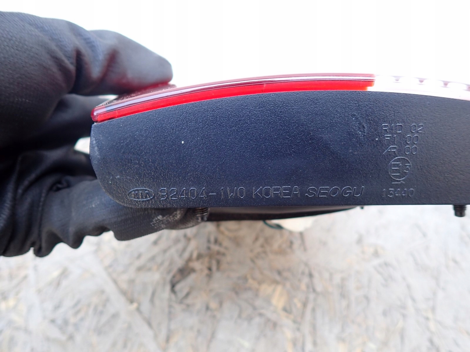 light right rear right rear part KIA RIO 3 III UB 2011-2017R sedan