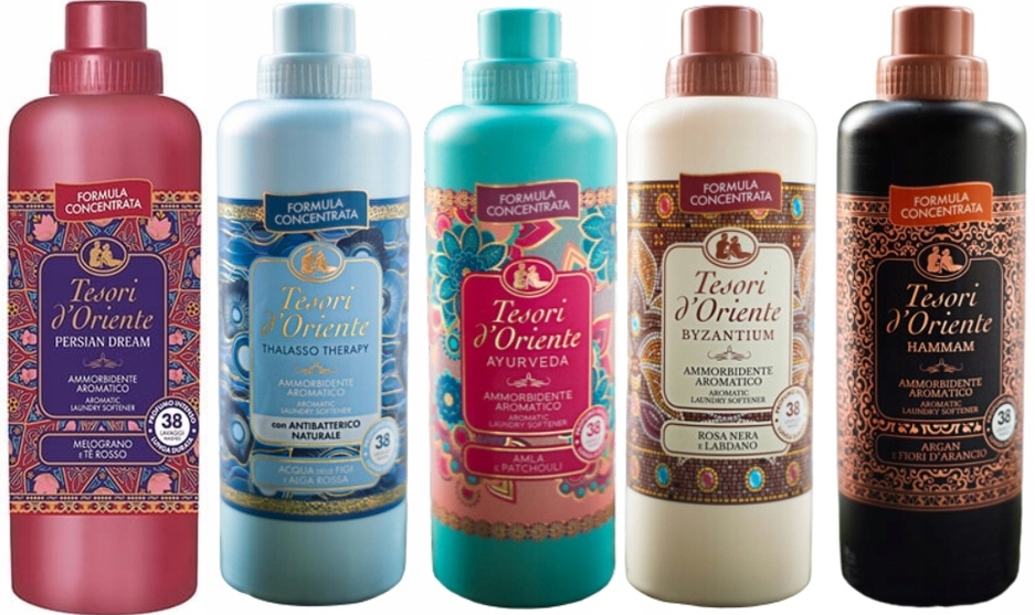 Levně Tesori d'Oriente Sada 5 italských tekutá aviváž 760 ml Ptabh