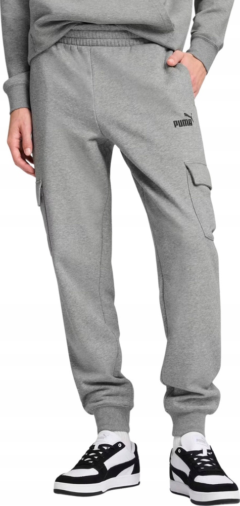 Pánské Kalhoty Puma Ess NO.1 Logo Cargo Pants Fl Šedé 682660 03 r XL